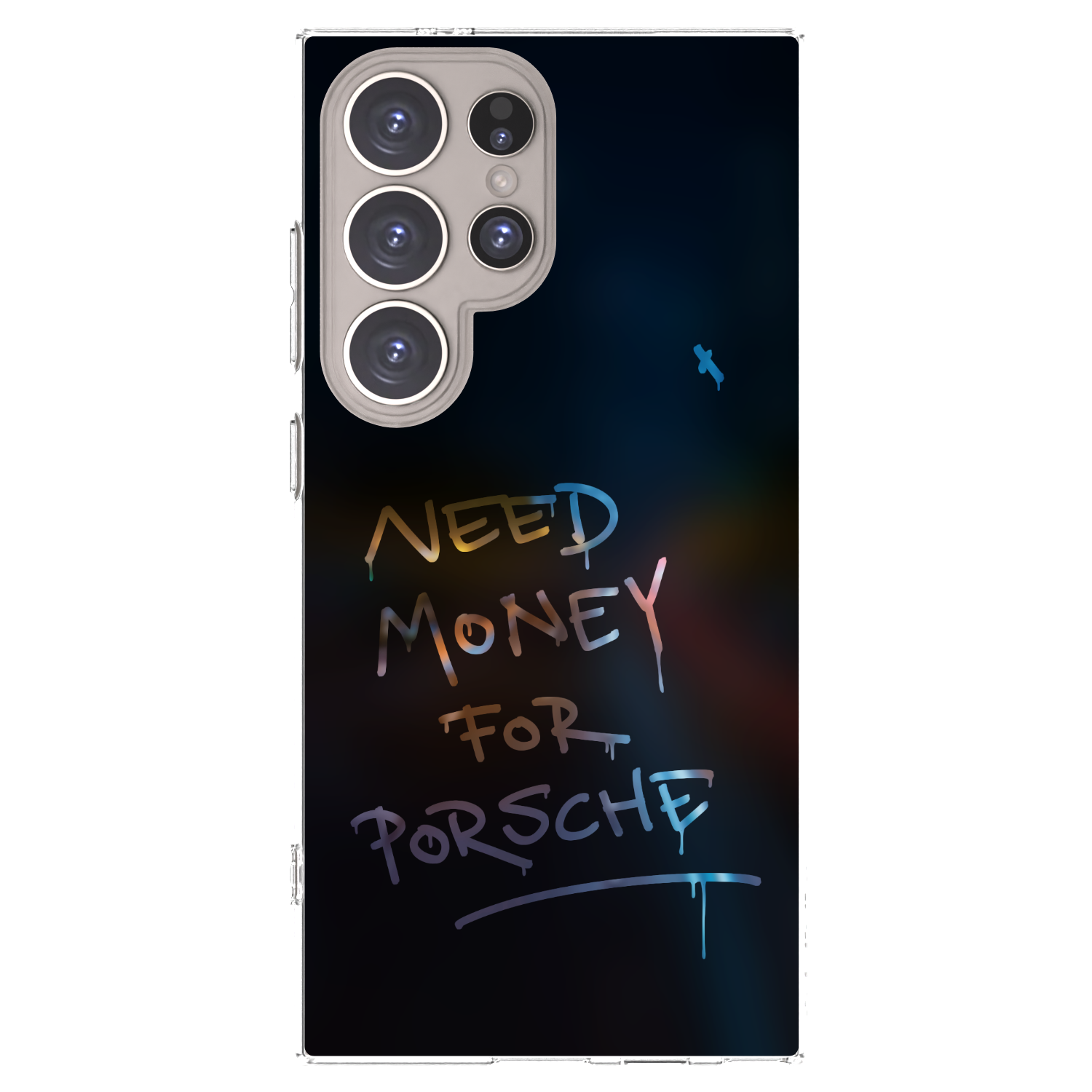 Picasee διαφανής θήκη σιλικόνης Samsung Galaxy S24 Ultra S928B 5G - Neon Nights