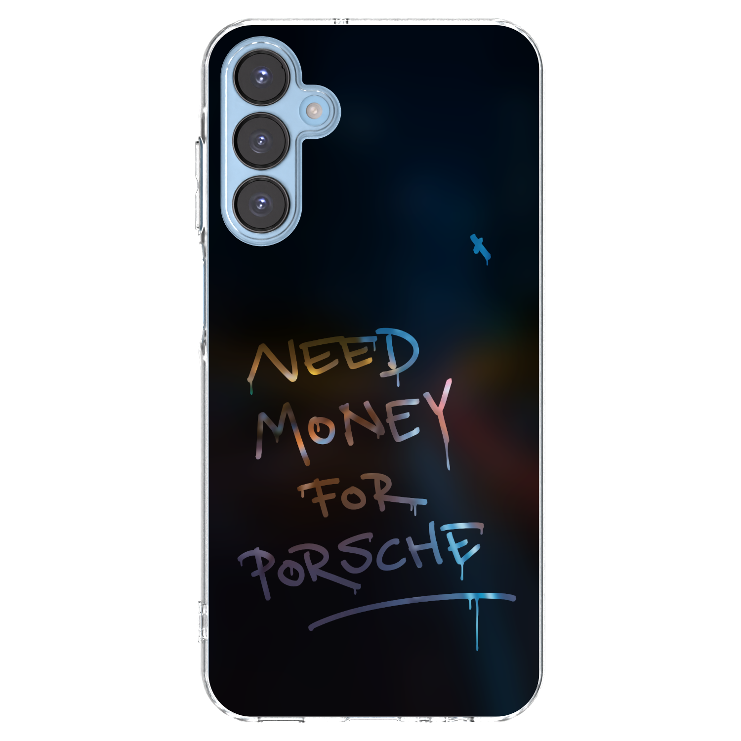 Picasee διαφανής θήκη σιλικόνης Samsung Galaxy A15 A156B 5G - Neon Nights