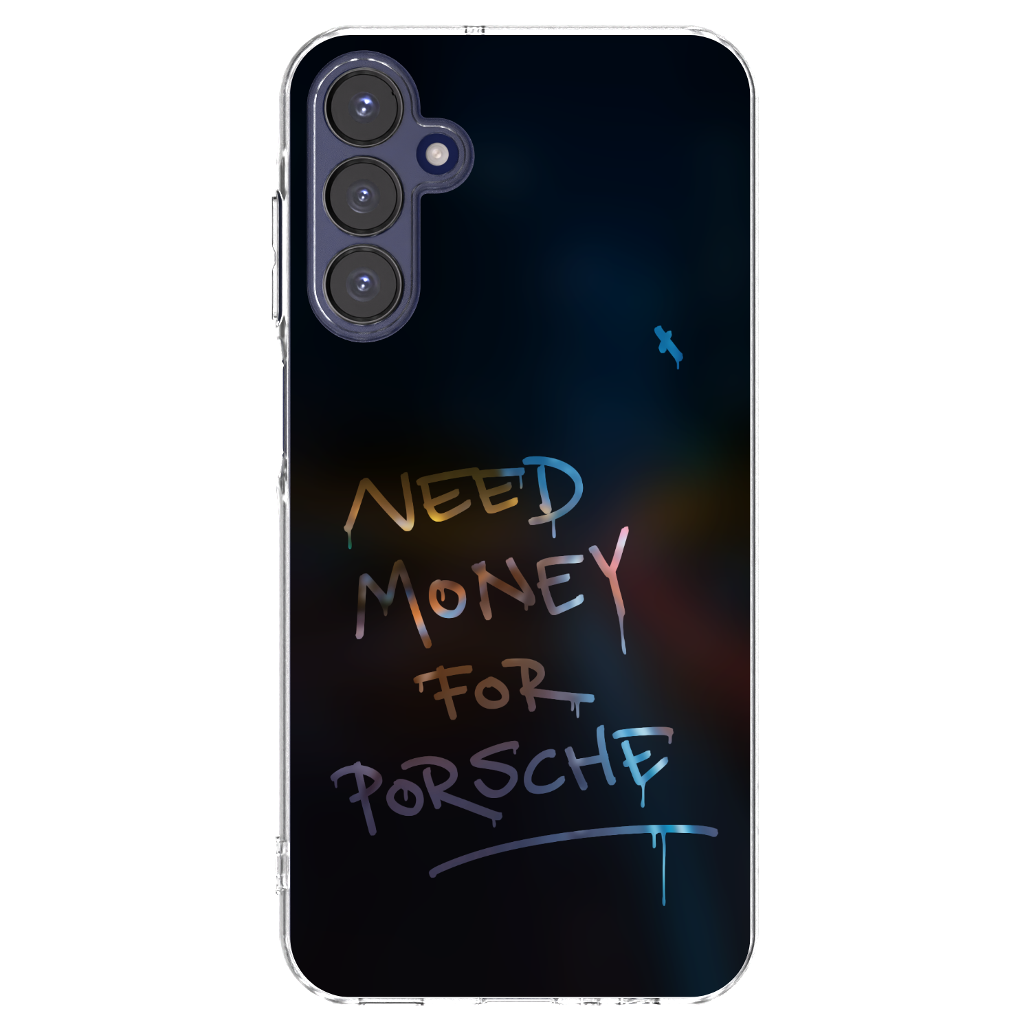 Picasee διαφανής θήκη σιλικόνης Samsung Galaxy A15 A155F 4G - Neon Nights