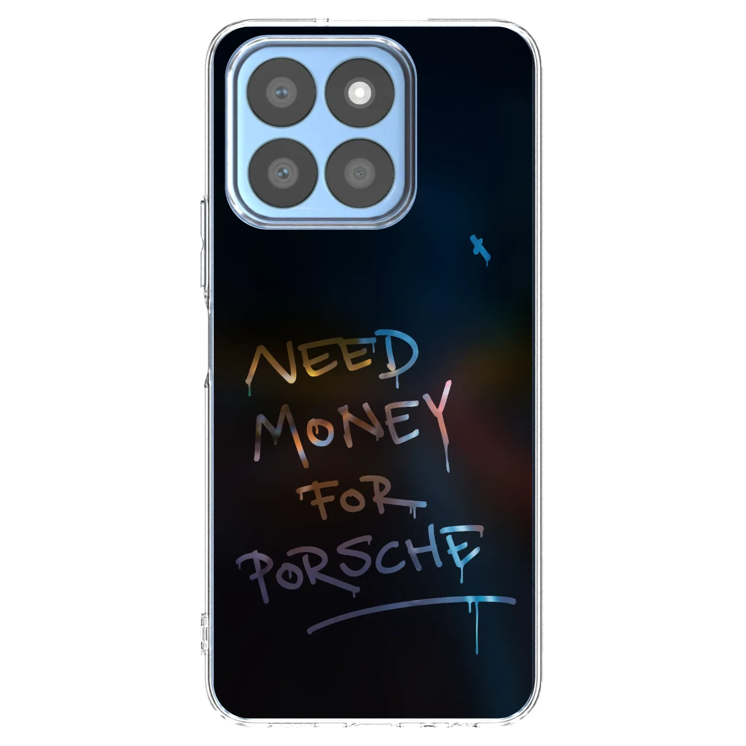 Picasee διαφανής θήκη σιλικόνης Honor X8b - Neon Nights