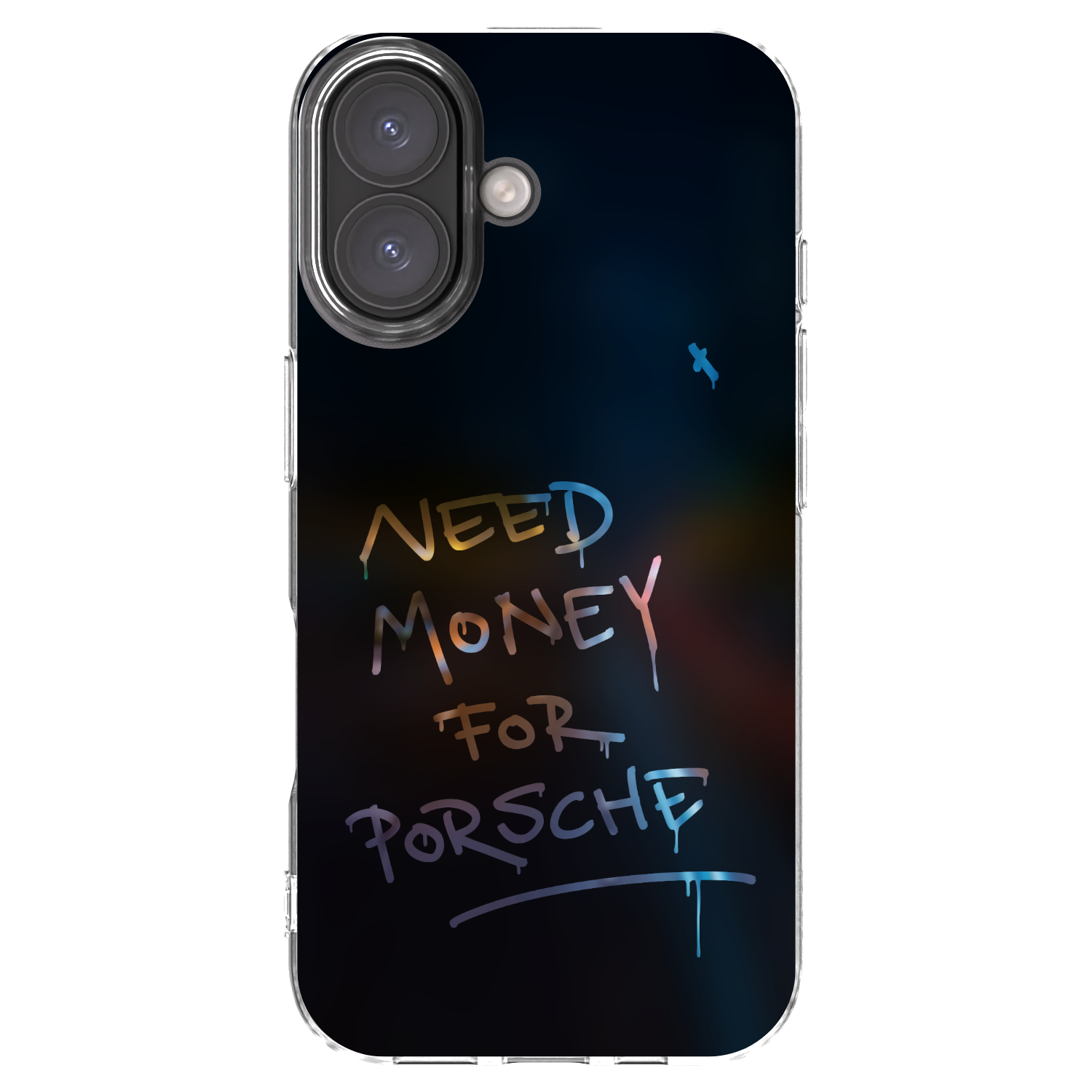 Picasee διαφανής θήκη σιλικόνης Apple iPhone 16 - Neon Nights