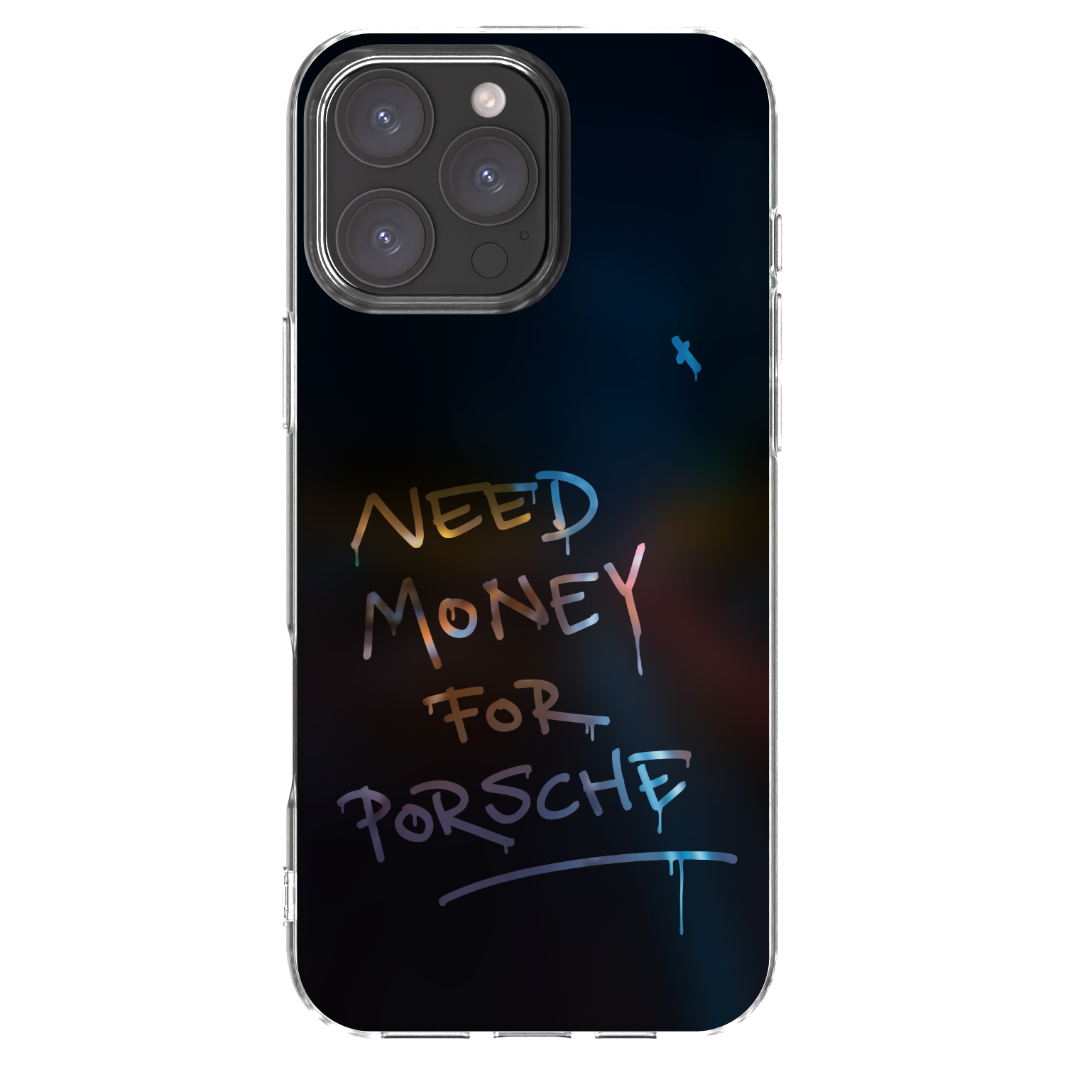 Picasee διαφανής θήκη σιλικόνης Apple iPhone 16 Pro Max - Neon Nights
