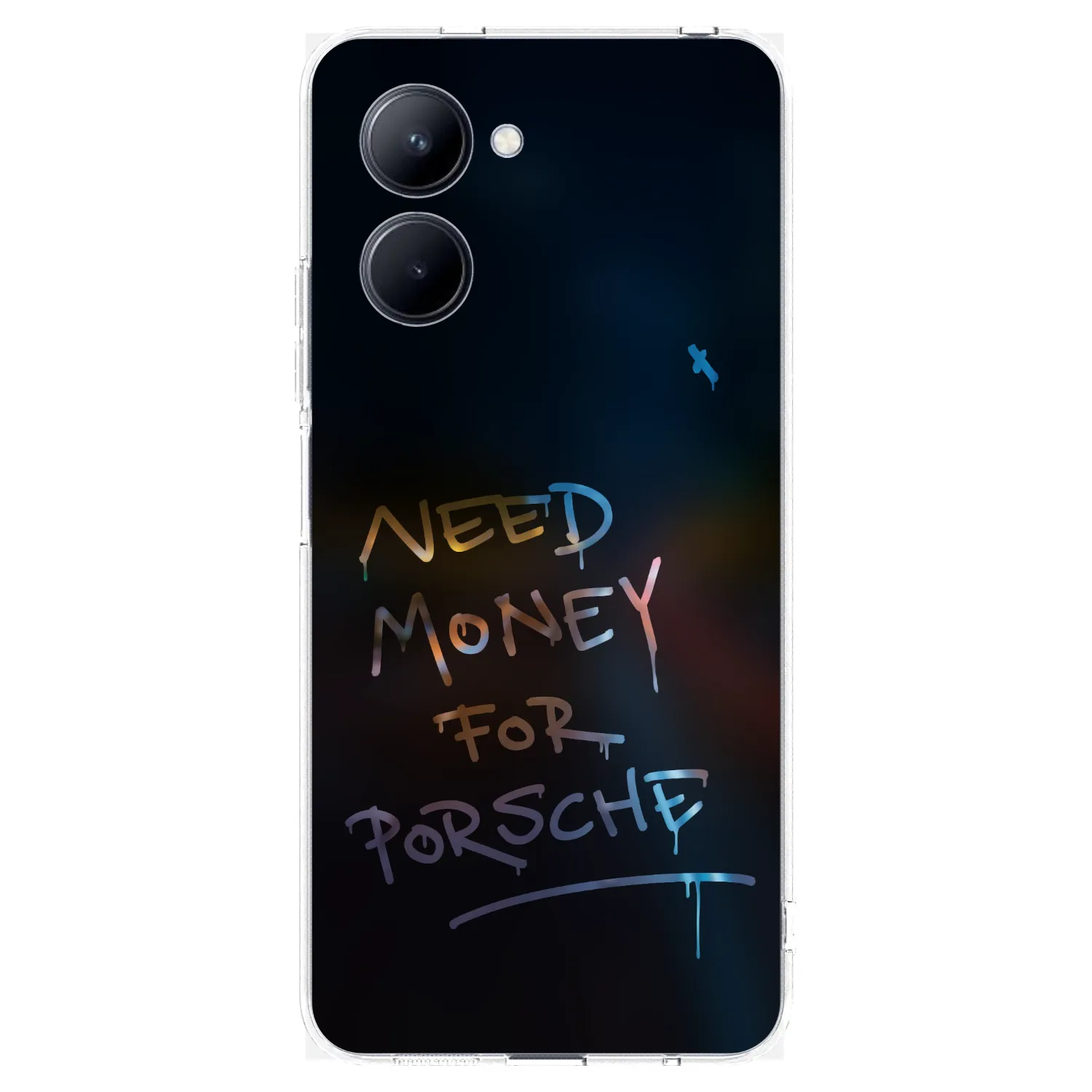 Picasee διαφανής θήκη σιλικόνης Realme C33 (2023) - Neon Nights