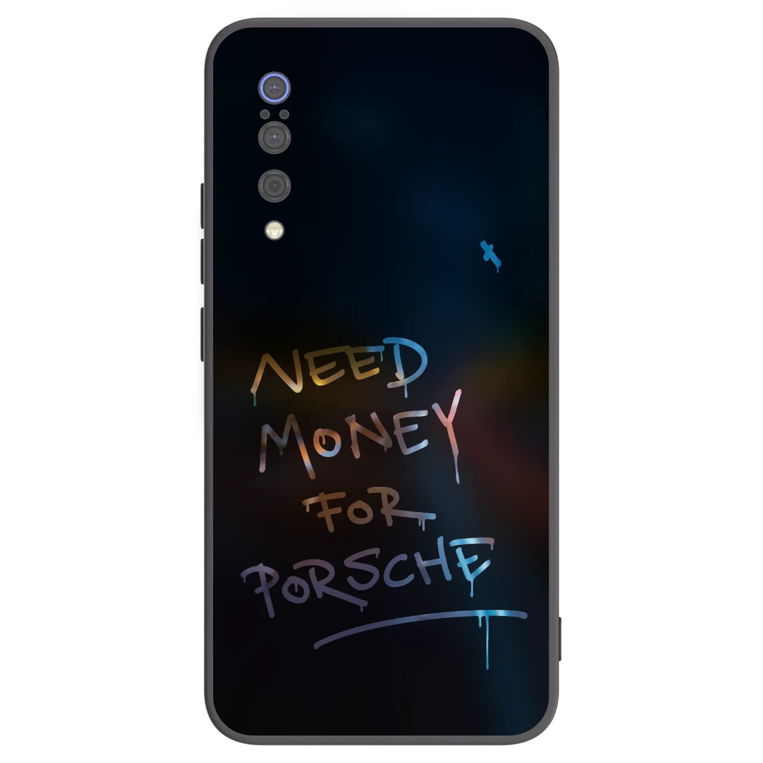 Picasee Μαύρη θήκη σιλικόνης για Xiaomi Mi 9 - Neon Nights