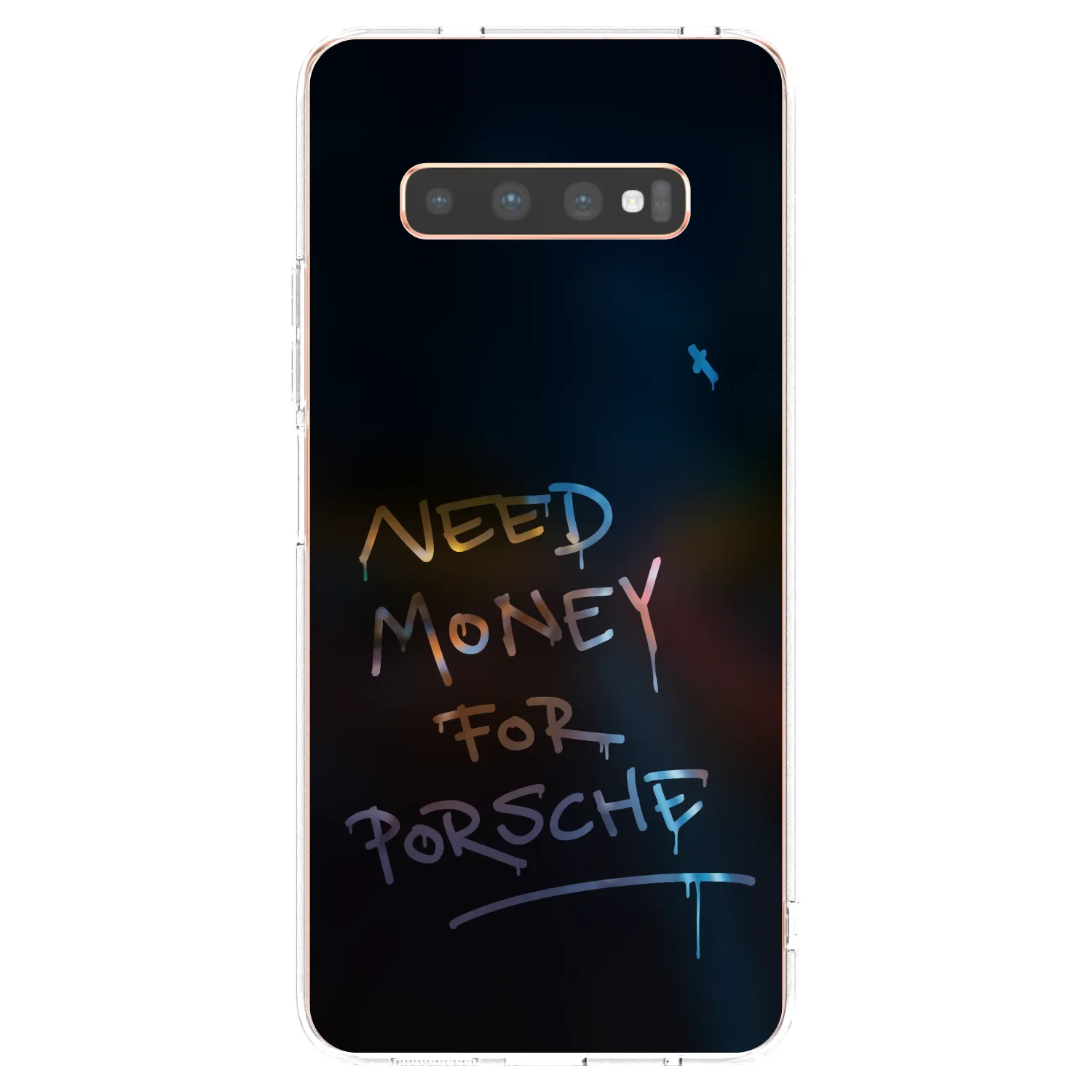 Picasee διαφανής θήκη σιλικόνης Samsung Galaxy S10 Plus G975 - Neon Nights