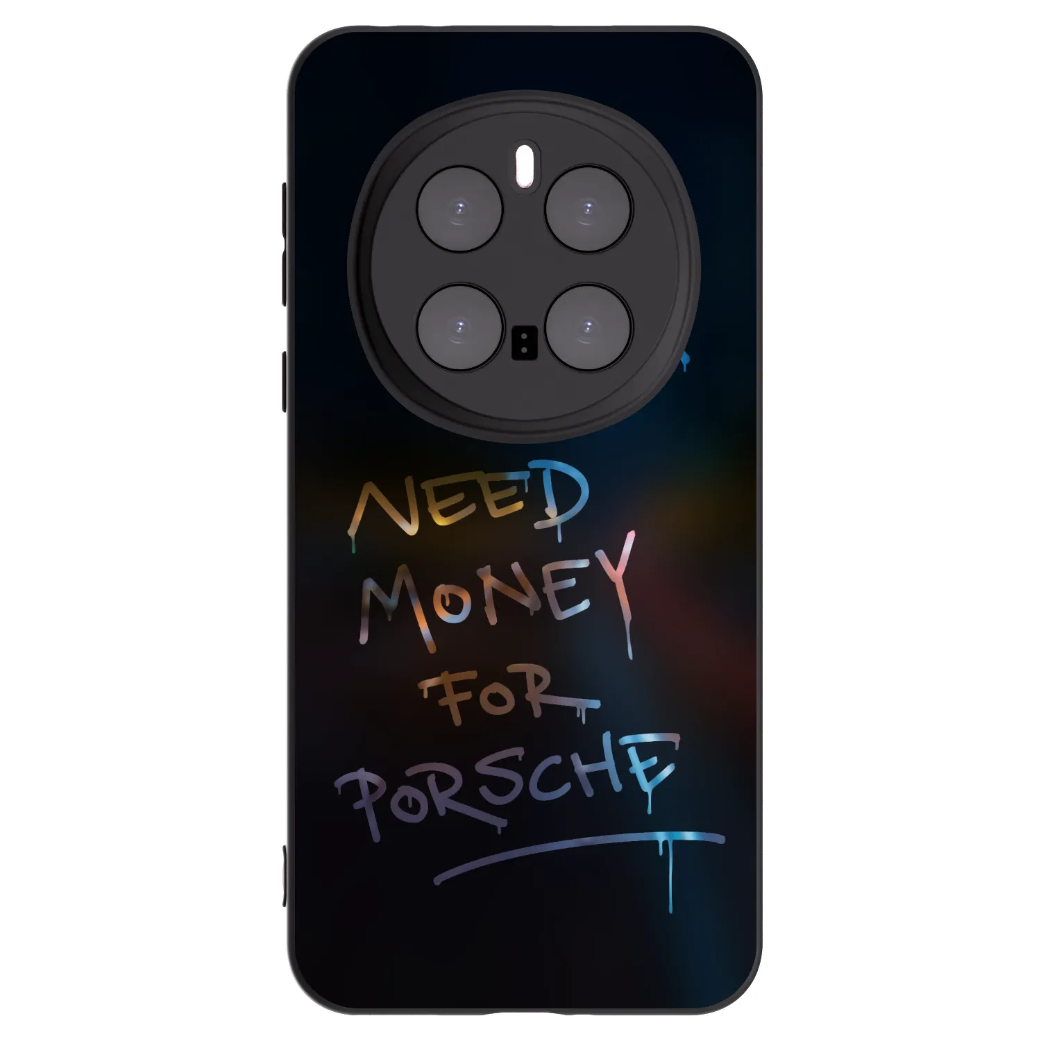 Picasee Μαύρη θήκη σιλικόνης για Honor Magic7 Pro 5G - Neon Nights