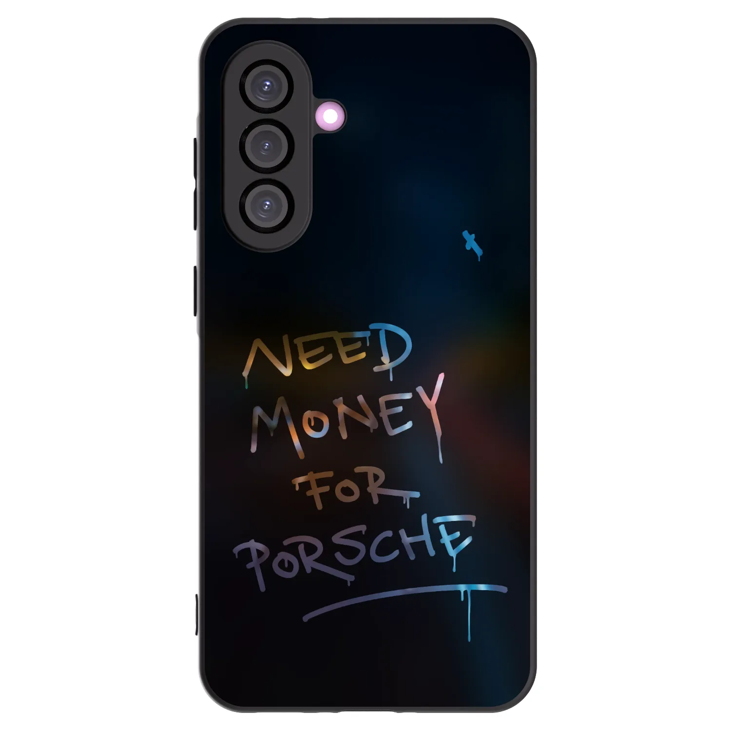 Picasee Μαύρη θήκη σιλικόνης για Samsung Galaxy A56 5G A566B - Neon Nights