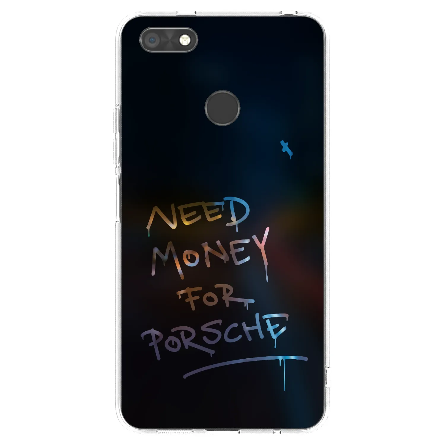 Picasee διαφανής θήκη σιλικόνης Huawei P9 Lite Mini - Neon Nights