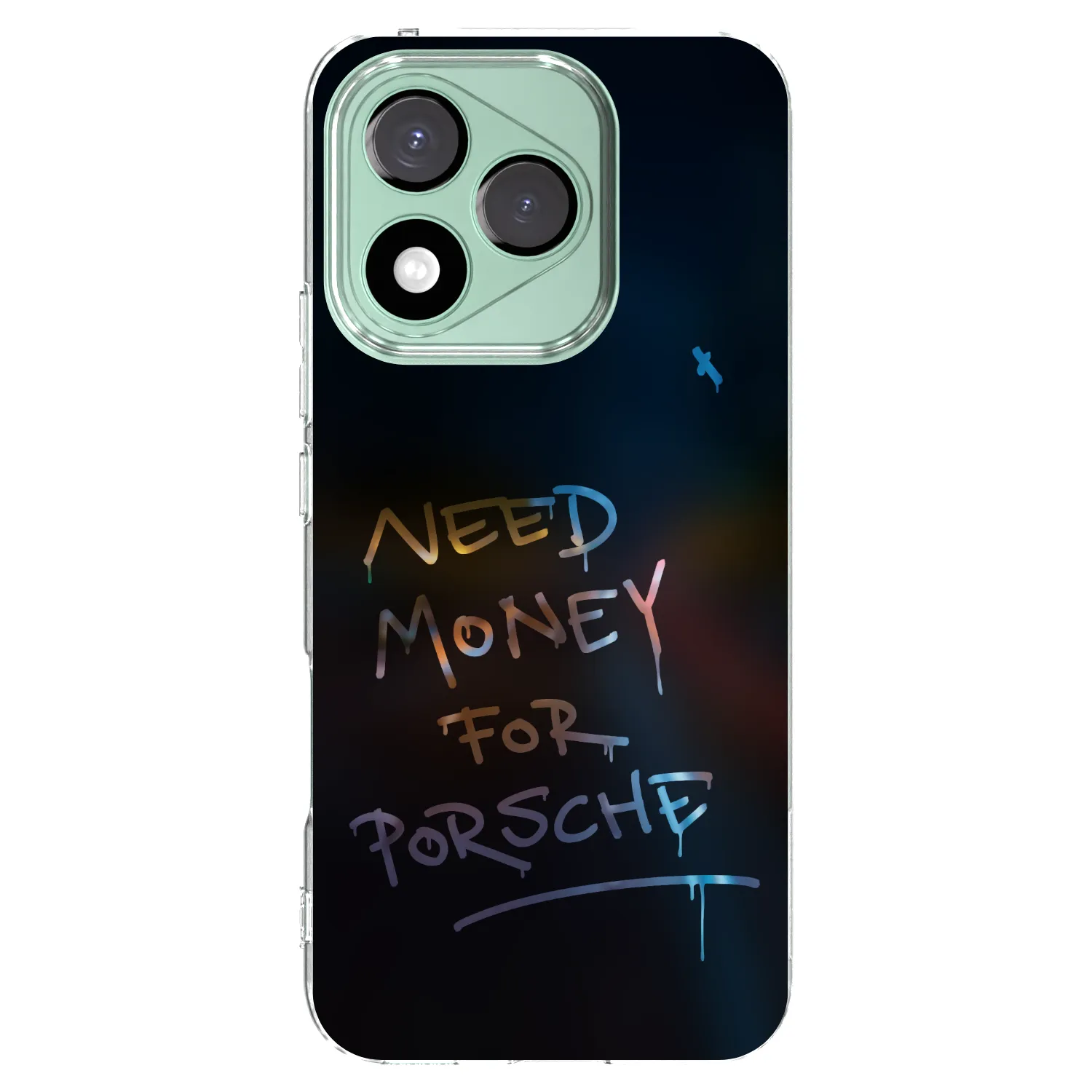 Picasee διαφανής θήκη σιλικόνης Honor 400 Lite 5G - Neon Nights