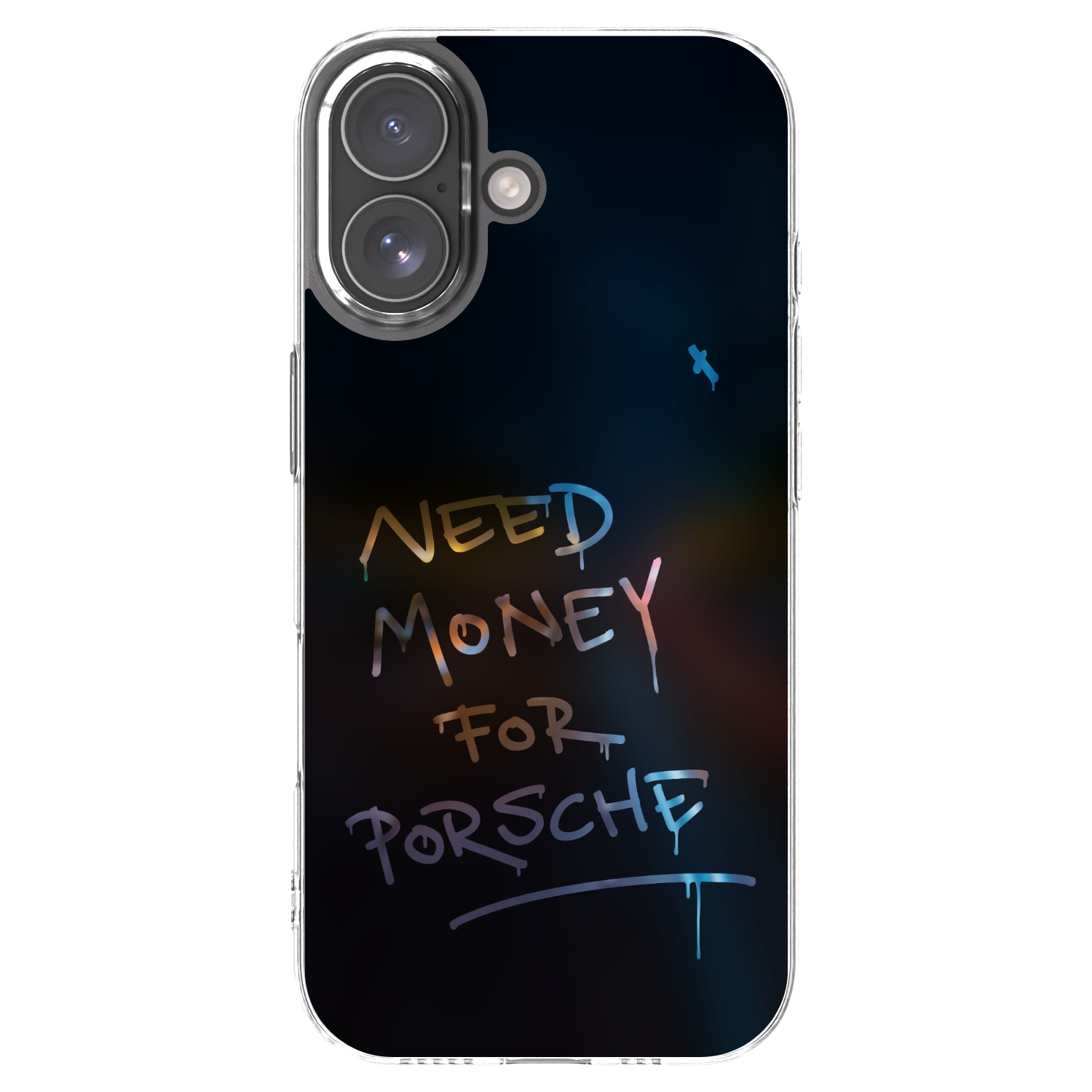 Picasee διαφανής θήκη σιλικόνης Apple iPhone 17 - Neon Nights