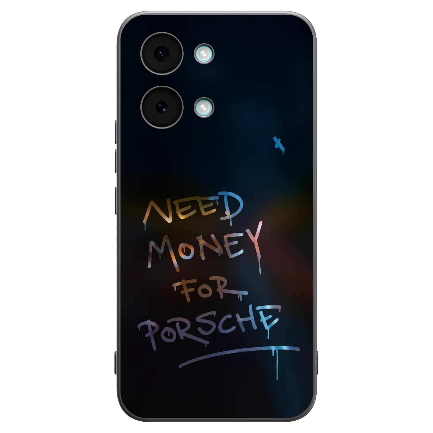 Picasee Μαύρη θήκη σιλικόνης για Xiaomi Poco X8 Pro Max - Neon Nights