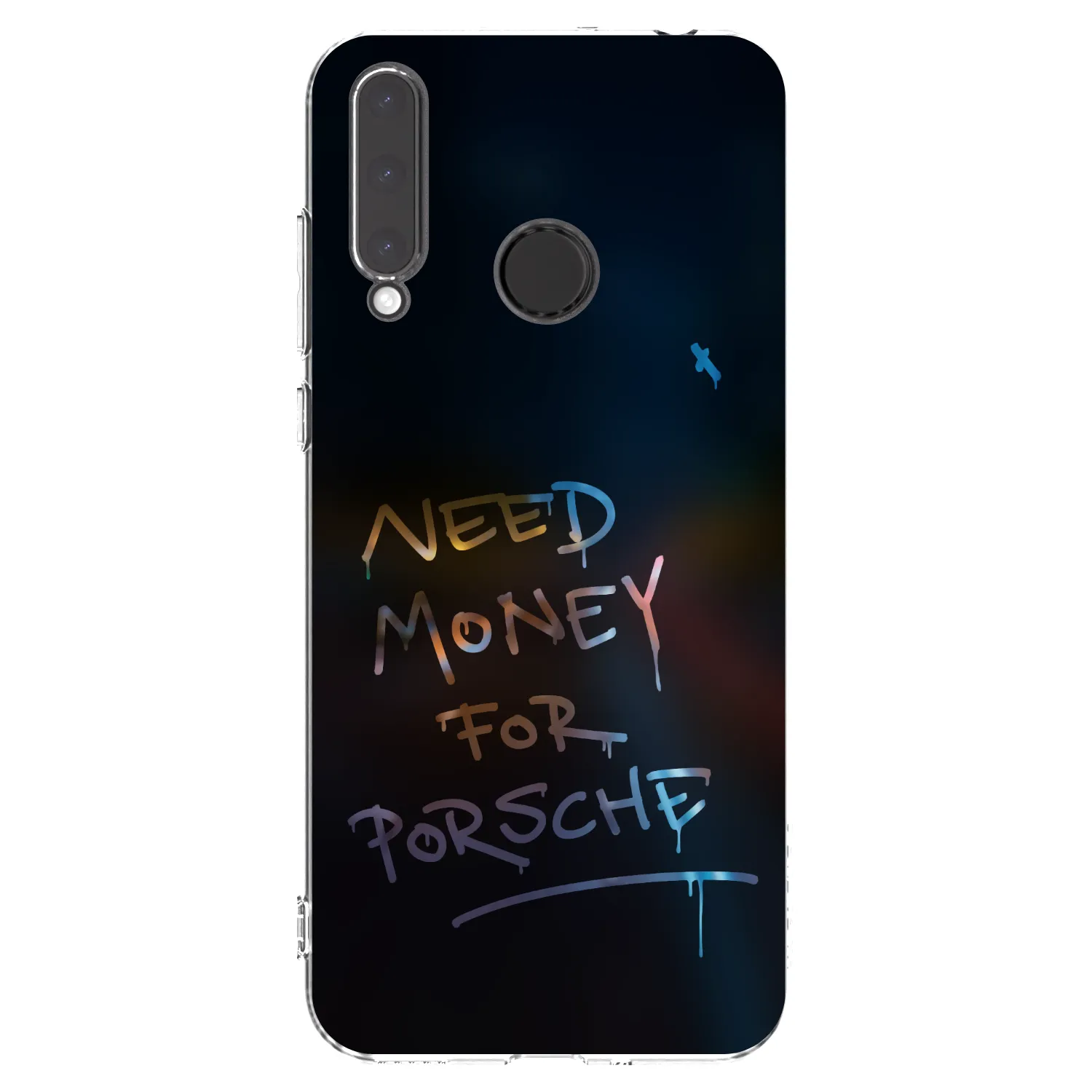 Picasee διαφανής θήκη σιλικόνης Honor 20 Lite - Neon Nights