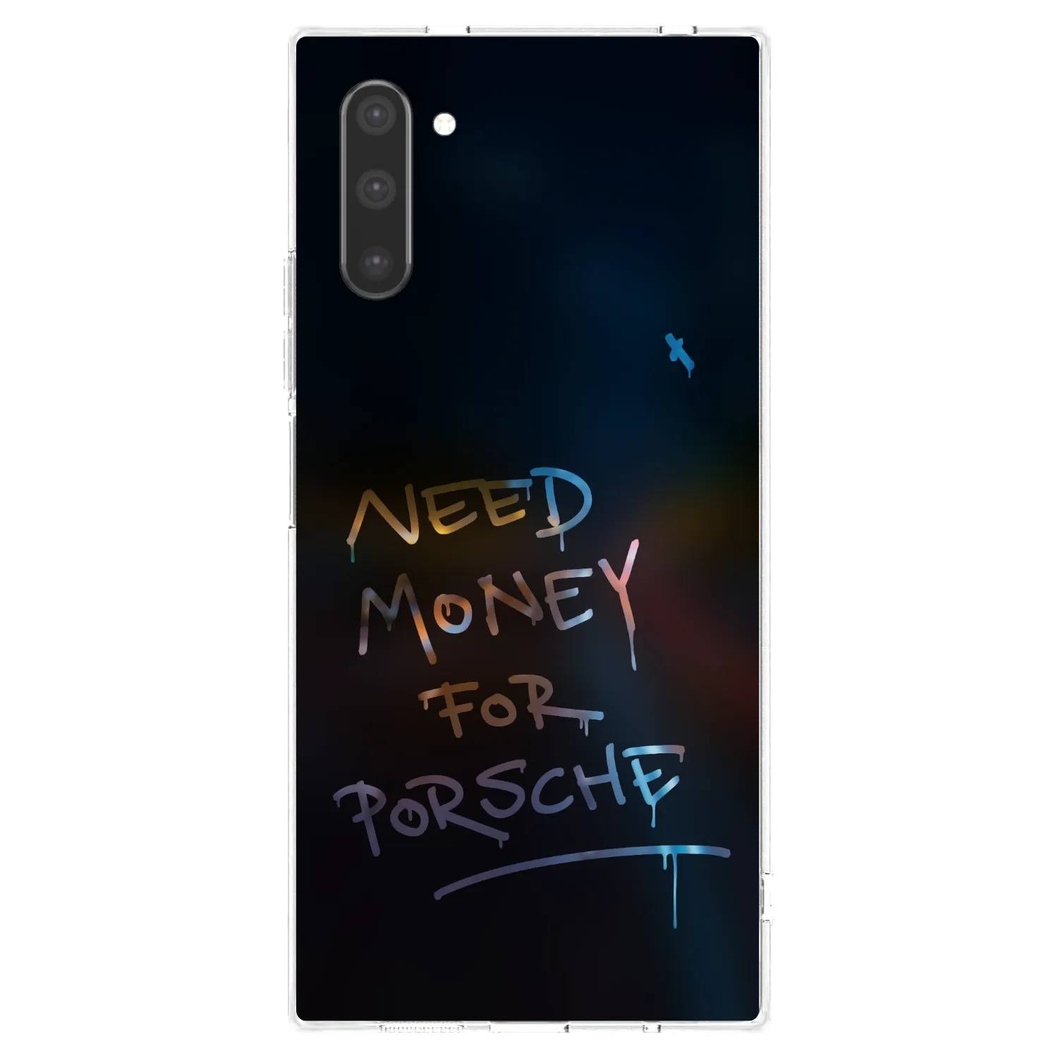 Picasee διαφανής θήκη σιλικόνης Samsung Galaxy Note 10 N970F - Neon Nights