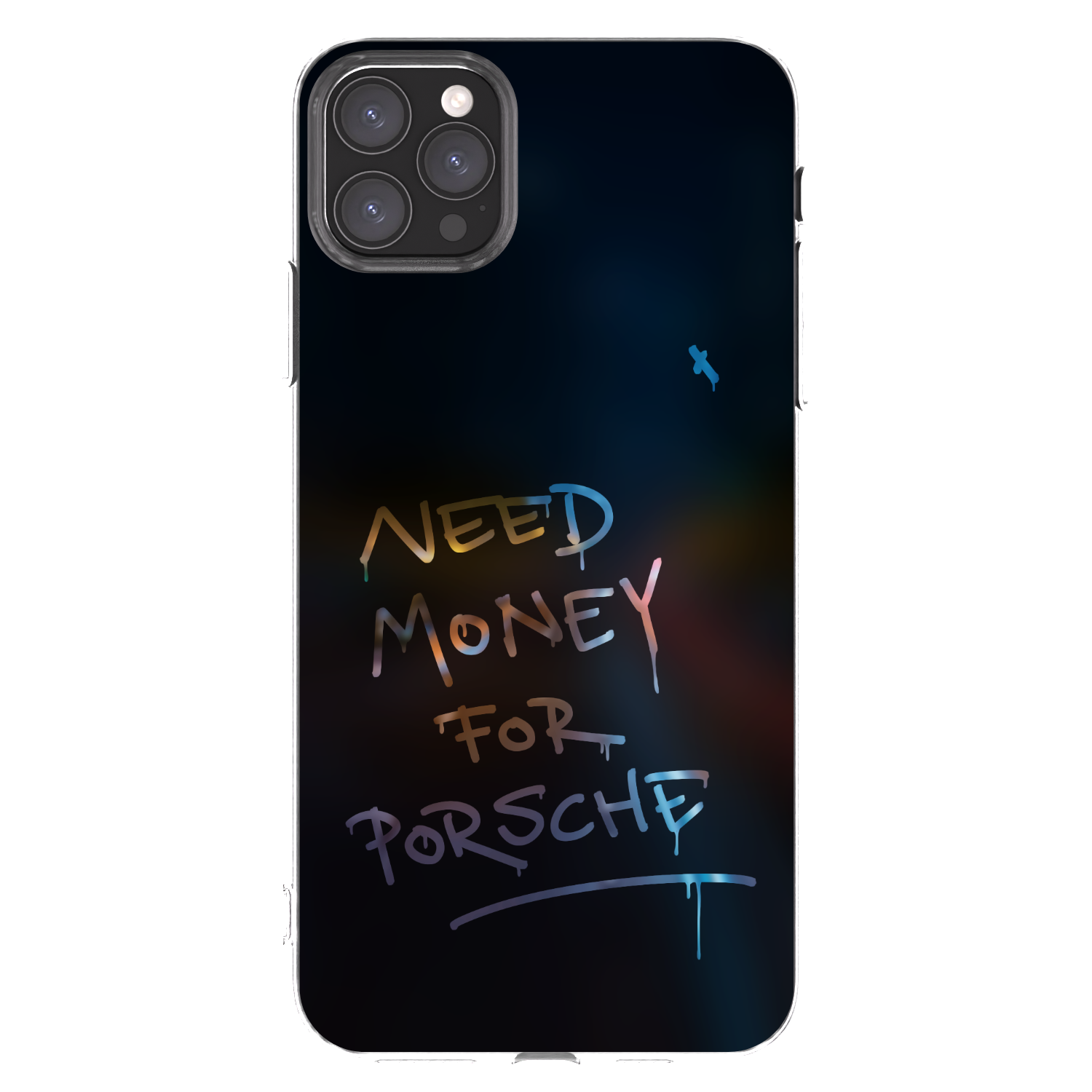 Picasee διαφανής θήκη σιλικόνης Apple iPhone 11 Pro Max - Neon Nights