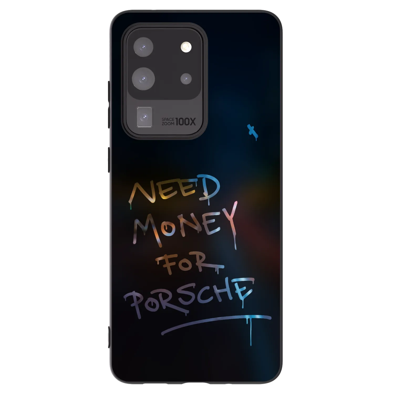 Picasee Μαύρη θήκη σιλικόνης για Samsung Galaxy S20 Ultra 5G G988F - Neon Nights