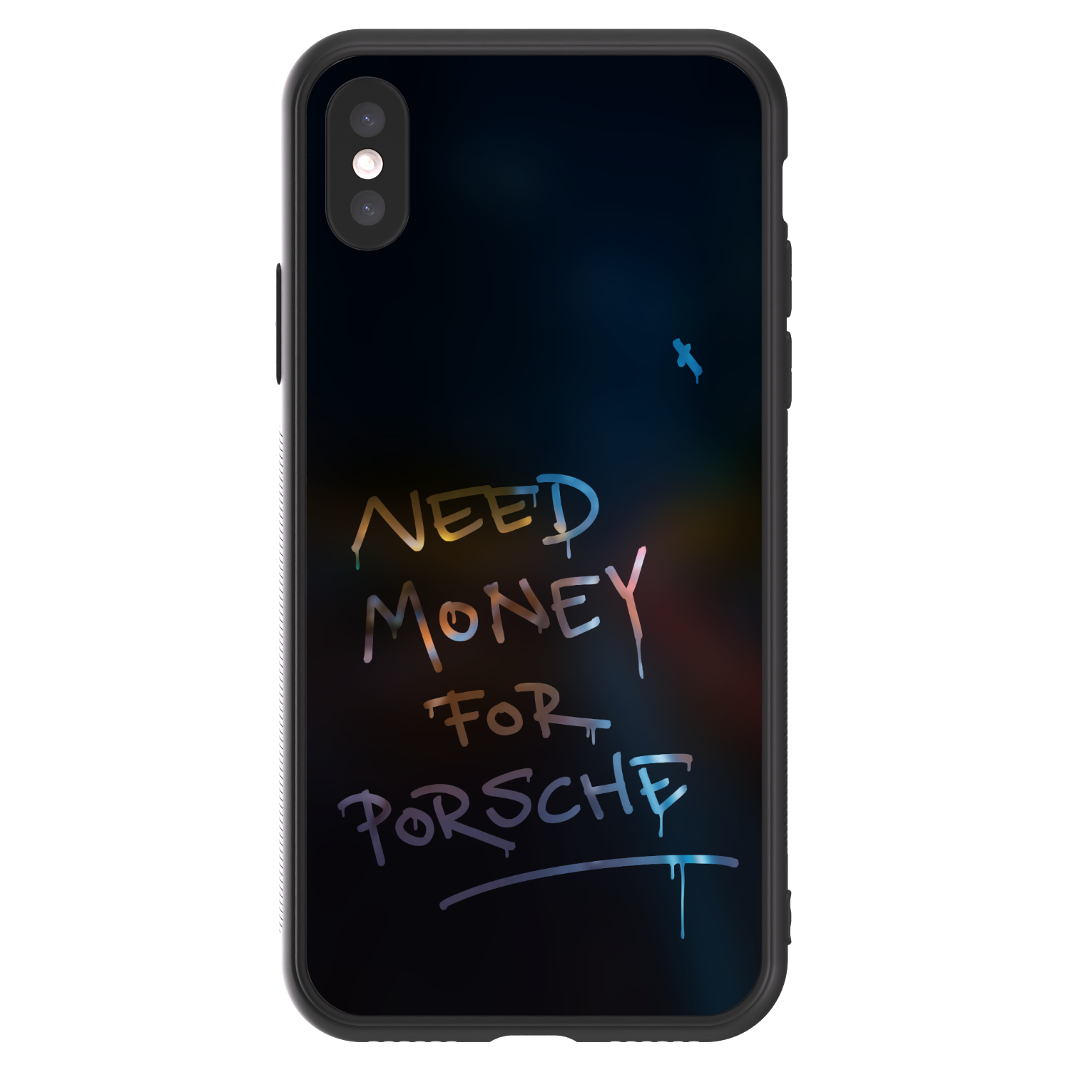 Picasee ULTIMATE CASE για Apple iPhone X/XS - Neon Nights