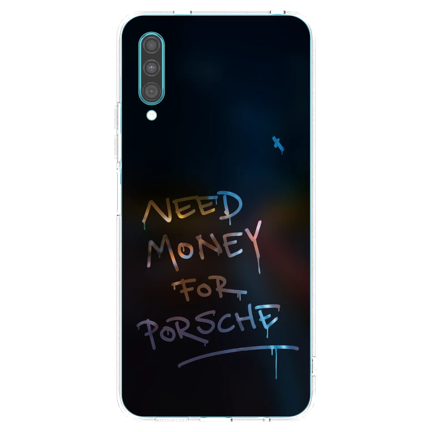 Picasee διαφανής θήκη σιλικόνης Samsung Galaxy A30s A307F - Neon Nights