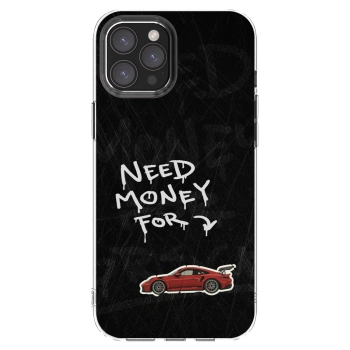 Picasee διαφανής θήκη σιλικόνης Apple iPhone 12 Pro Max - Track Mode