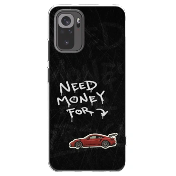 Picasee διαφανής θήκη σιλικόνης Xiaomi Redmi Note 10 - Track Mode