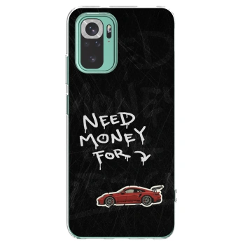 Picasee διαφανής θήκη σιλικόνης Xiaomi Redmi Note 10 Pro - Track Mode