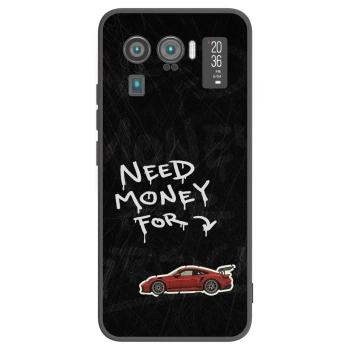 Picasee Μαύρη θήκη σιλικόνης για Xiaomi Mi 11 Ultra - Track Mode