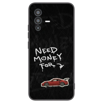Picasee Μαύρη θήκη σιλικόνης για Vivo V23 5G - Track Mode