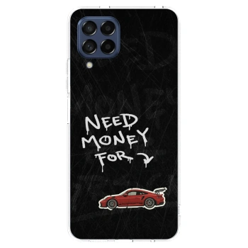 Picasee διαφανής θήκη σιλικόνης Samsung Galaxy M53 5G - Track Mode