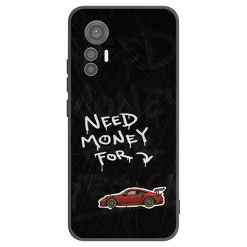 Picasee Μαύρη θήκη σιλικόνης για Xiaomi 12 Lite - Track Mode