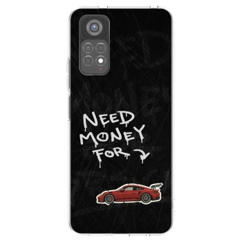 Picasee διαφανής θήκη σιλικόνης Xiaomi Redmi Note 11S 5G - Track Mode