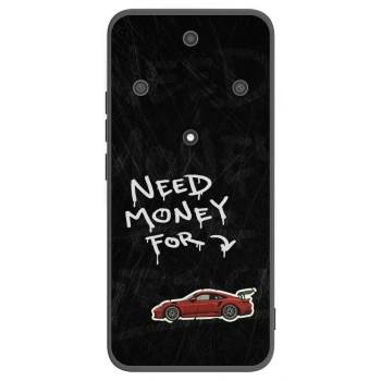 Picasee Μαύρη θήκη σιλικόνης για Honor Magic5 Lite 5G - Track Mode
