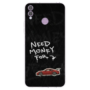 Picasee διαφανής θήκη σιλικόνης Honor 8X - Track Mode