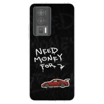 Picasee διαφανής θήκη σιλικόνης Xiaomi Poco F5 Pro 5G - Track Mode