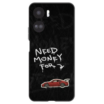 Picasee Μαύρη θήκη σιλικόνης για Honor 90 Lite 5G - Track Mode