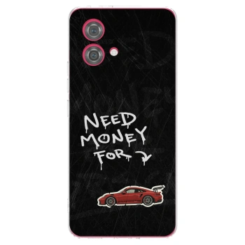 Picasee διαφανής θήκη σιλικόνης Motorola Moto G84 5G - Track Mode