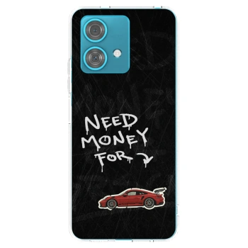 Picasee διαφανής θήκη σιλικόνης Motorola Edge 40 Neo - Track Mode