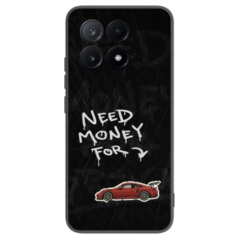 Picasee Μαύρη θήκη σιλικόνης για Xiaomi Poco X6 Pro - Track Mode