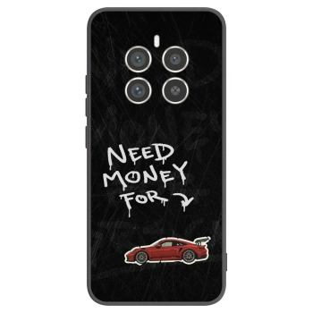 Picasee Μαύρη θήκη σιλικόνης για Realme 12 Pro 5G - Track Mode