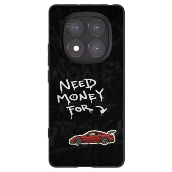 Picasee Μαύρη θήκη σιλικόνης για Xiaomi Redmi Note 14 Pro 5G - Track Mode