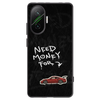 Picasee Μαύρη θήκη σιλικόνης για Xiaomi Poco F7 5G - Track Mode