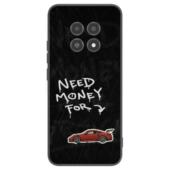 Picasee Μαύρη θήκη σιλικόνης για Realme 12X - Track Mode