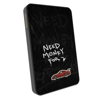 Powerbank με MagSafe 5 000 mAh Γκρί - Track Mode