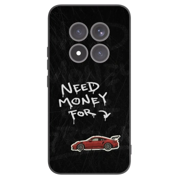 Picasee Μαύρη θήκη σιλικόνης για Xiaomi Redmi Note 15 Pro+ - Track Mode