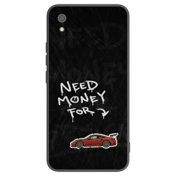 Picasee Μαύρη θήκη σιλικόνης για Xiaomi Redmi 7A - Track Mode