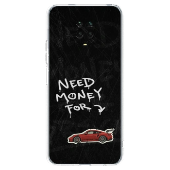 Picasee διαφανής θήκη σιλικόνης Xiaomi Redmi Note 9 Pro - Track Mode