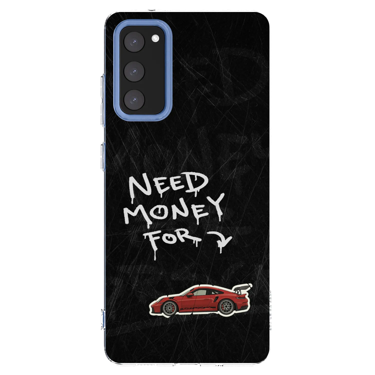 Picasee διαφανής θήκη σιλικόνης Samsung Galaxy S20 FE - Track Mode