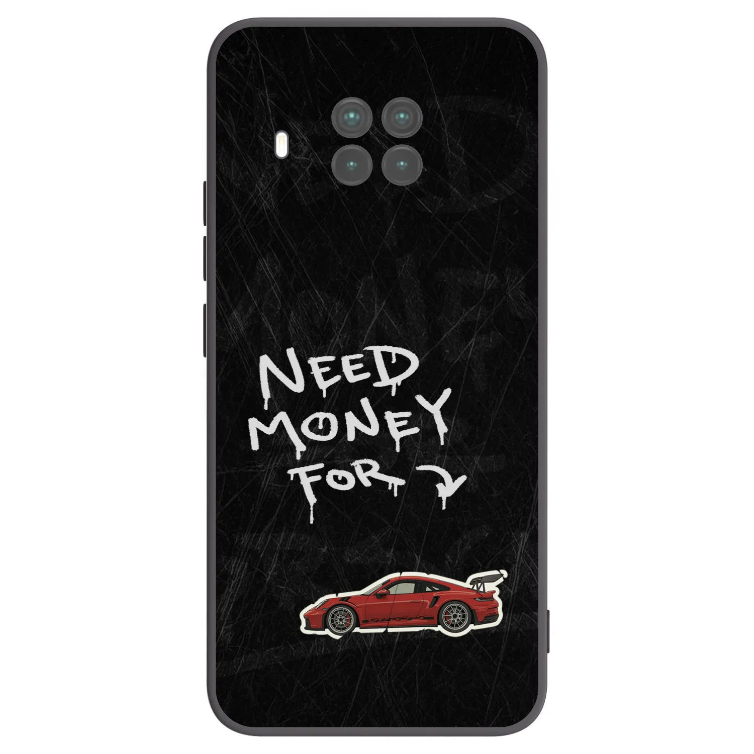 Picasee Μαύρη θήκη σιλικόνης για Xiaomi Mi 10T Lite - Track Mode