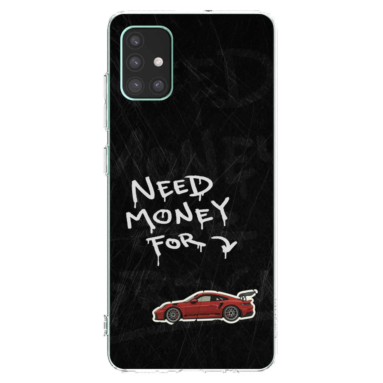 Picasee διαφανής θήκη σιλικόνης Samsung Galaxy M51 M515F - Track Mode