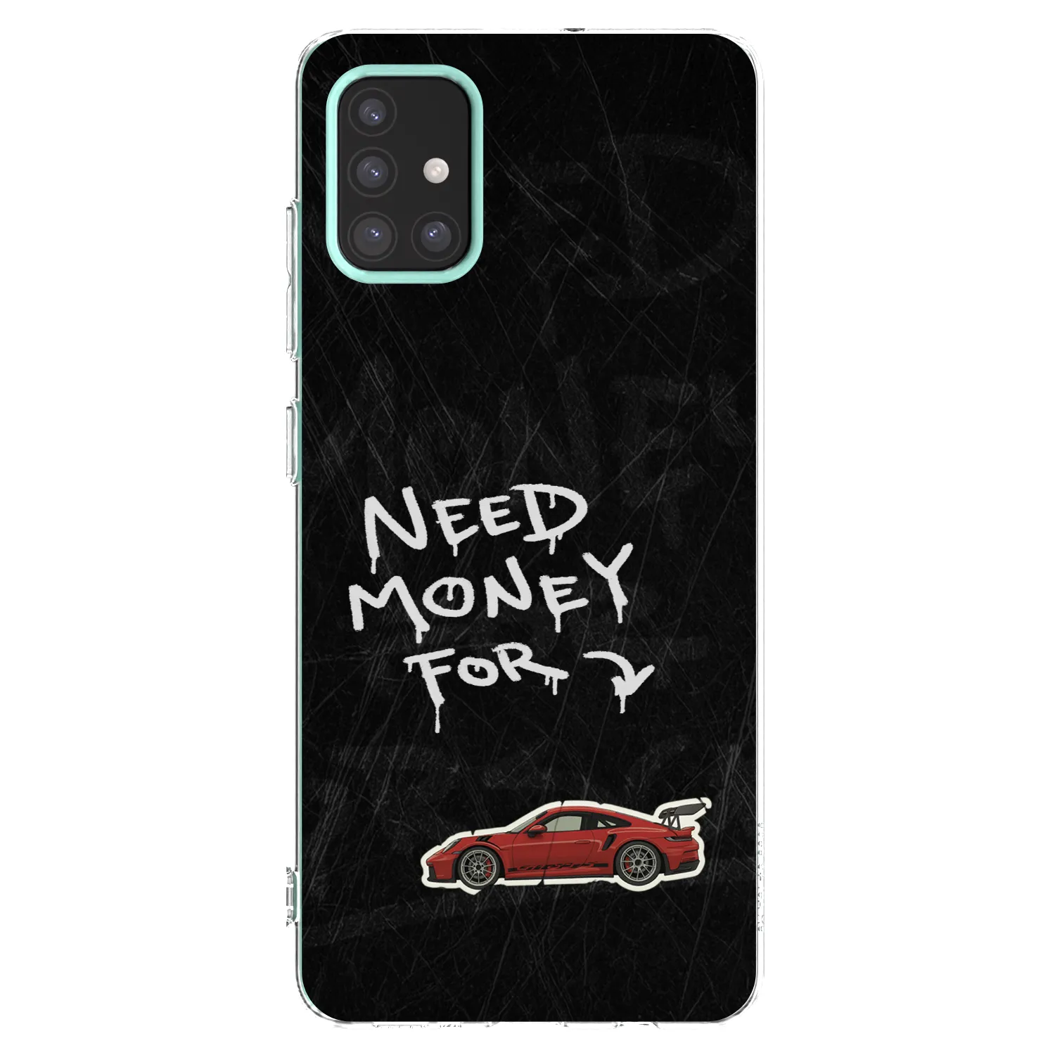 Picasee διαφανής θήκη σιλικόνης Samsung Galaxy M31s - Track Mode