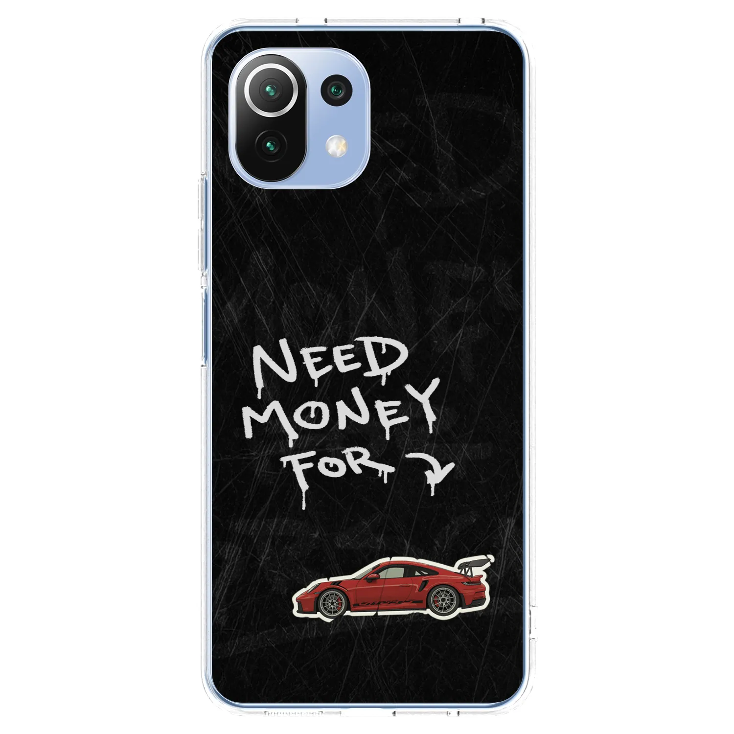 Picasee διαφανής θήκη σιλικόνης Xiaomi Mi 11 Lite - Track Mode