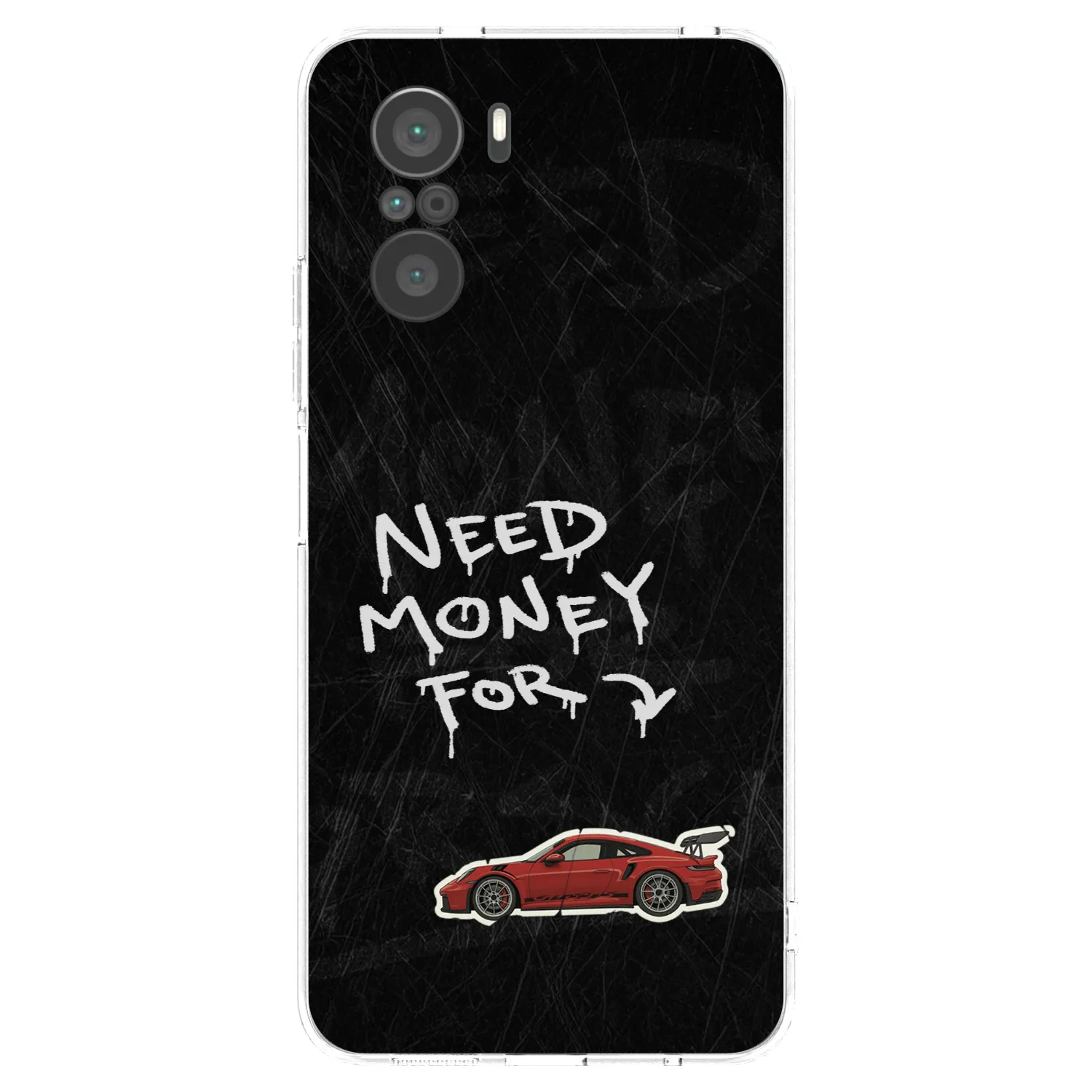 Picasee διαφανής θήκη σιλικόνης Xiaomi Poco F3 - Track Mode